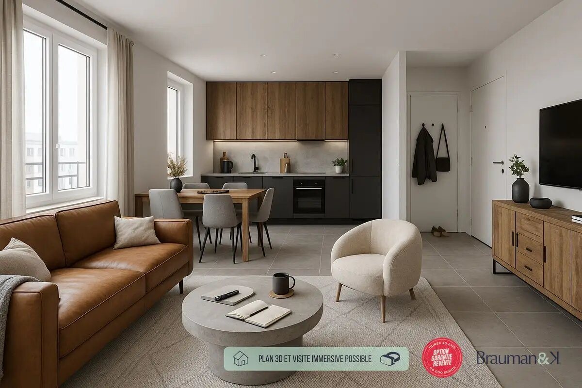 Appartement à vendre, 46m², Villiers-sur-Marne