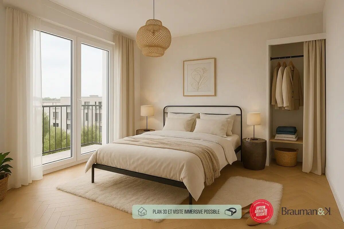 Appartement à vendre, 58m², Mantes-la-Ville