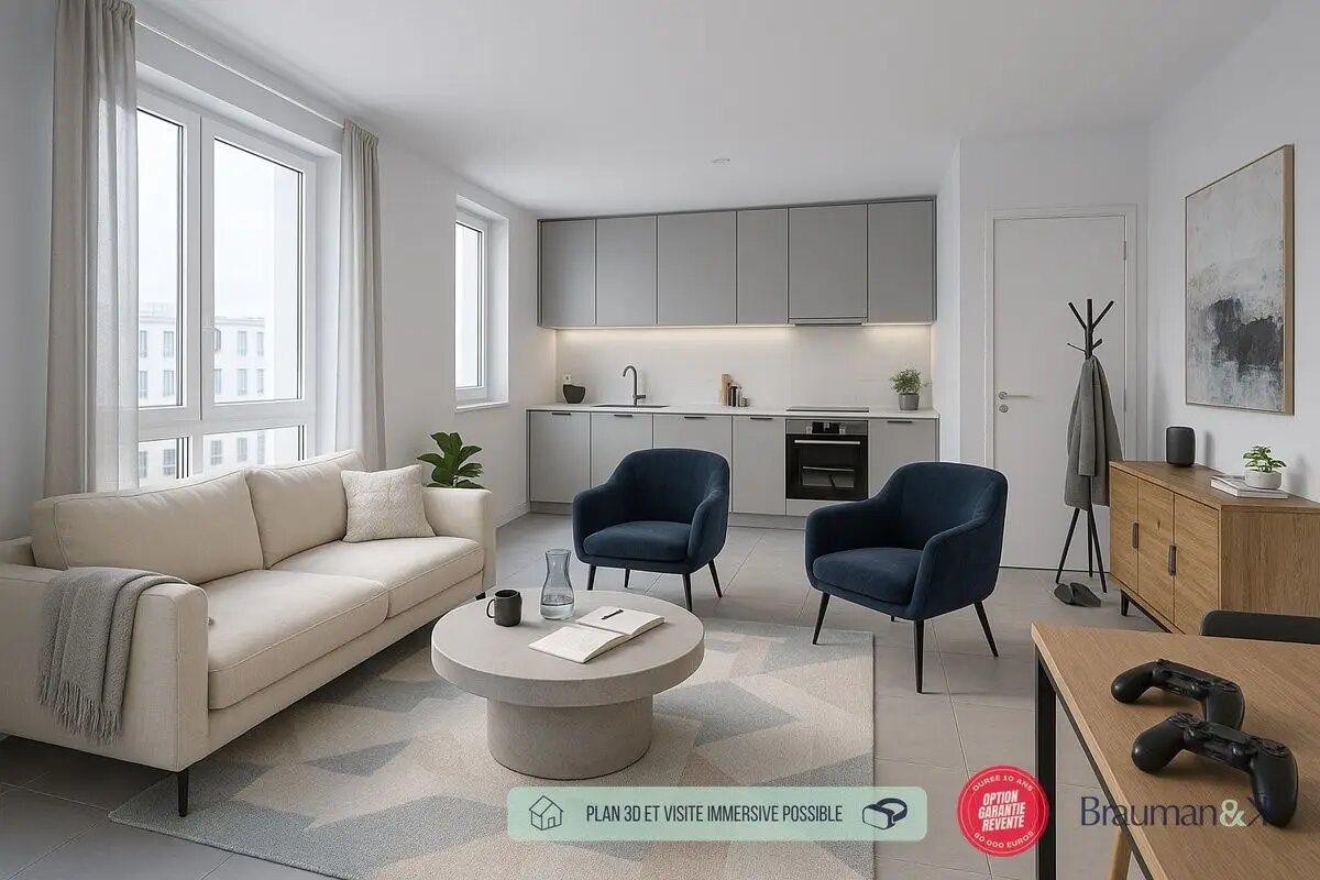 Appartement à vendre, 43m², Chartres