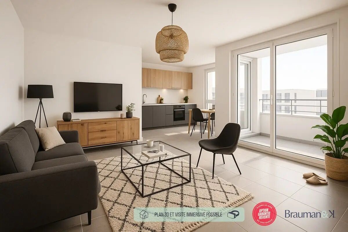 Appartement à vendre, 62m², La Madeleine