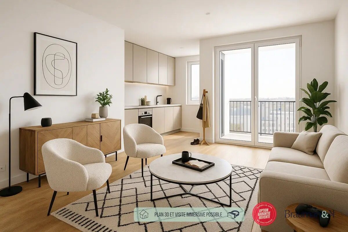 Appartement à vendre, 24m², Rennes