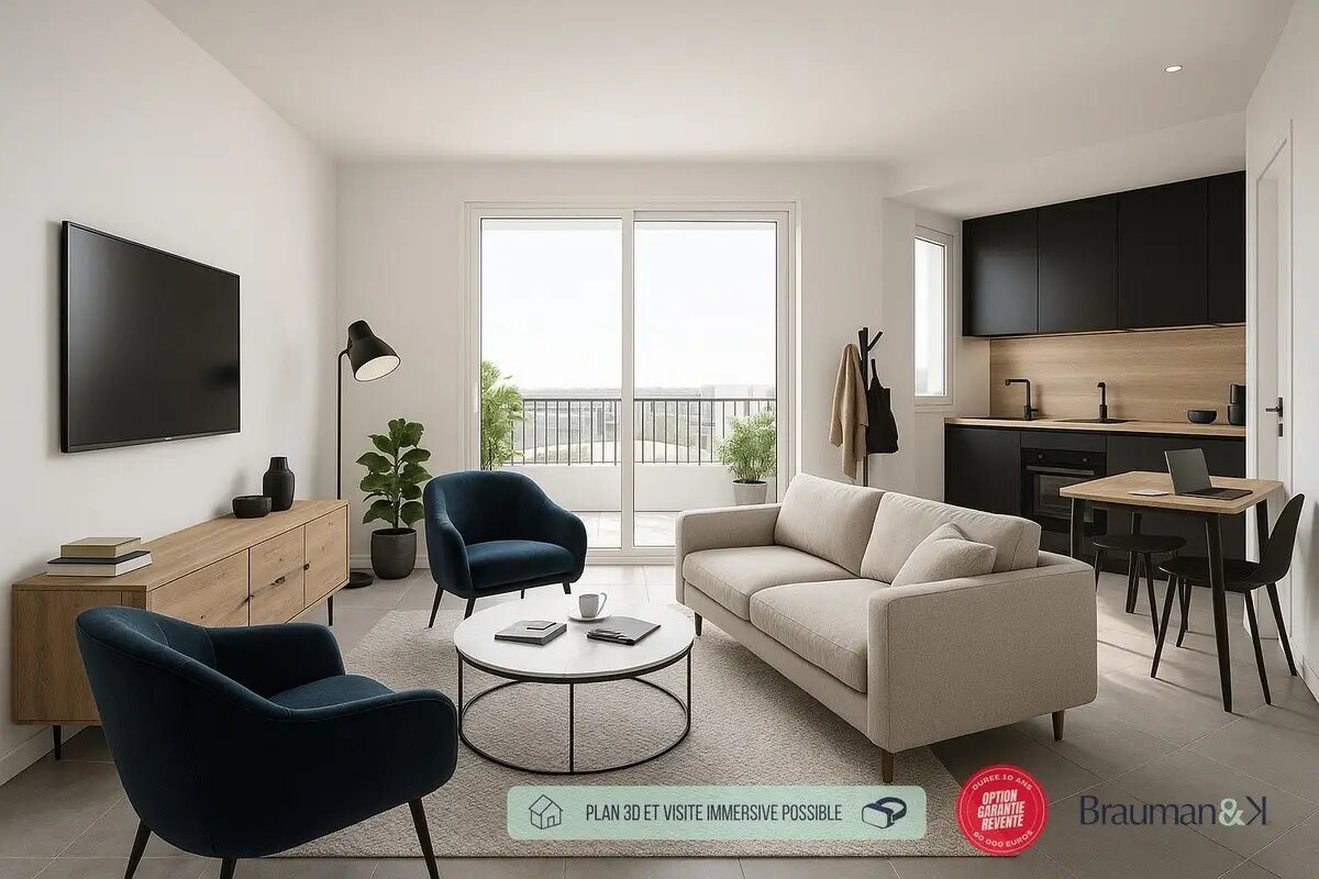 Appartement à vendre, 35m², Maurepas
