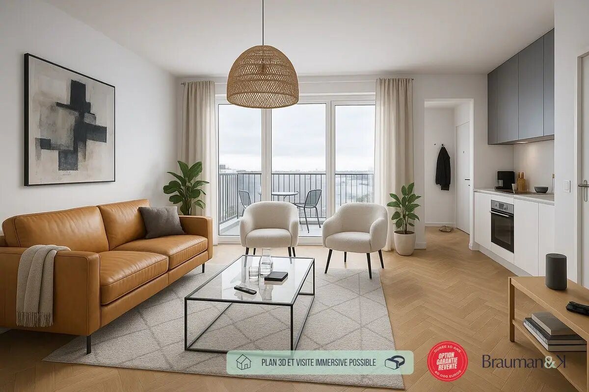 Appartement à vendre, 61m², Ermont
