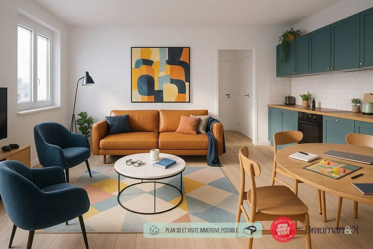 Appartement à vendre, 54m², L'Ile-Saint-Denis