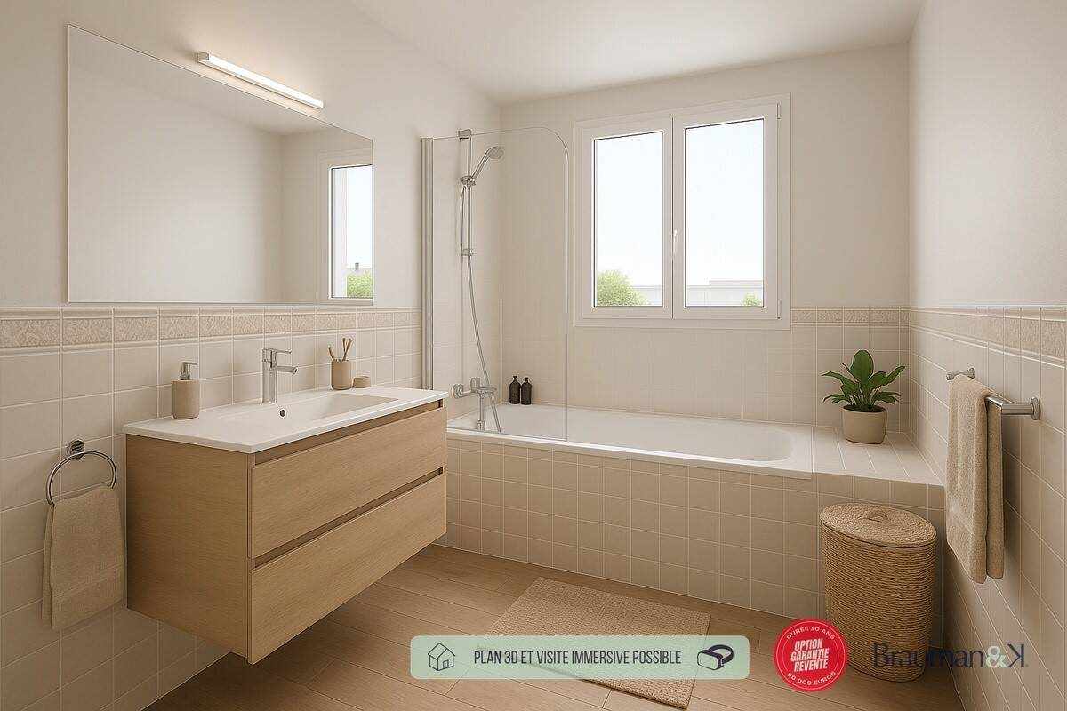 Appartement à vendre, 60m², Le Coudray-Montceaux