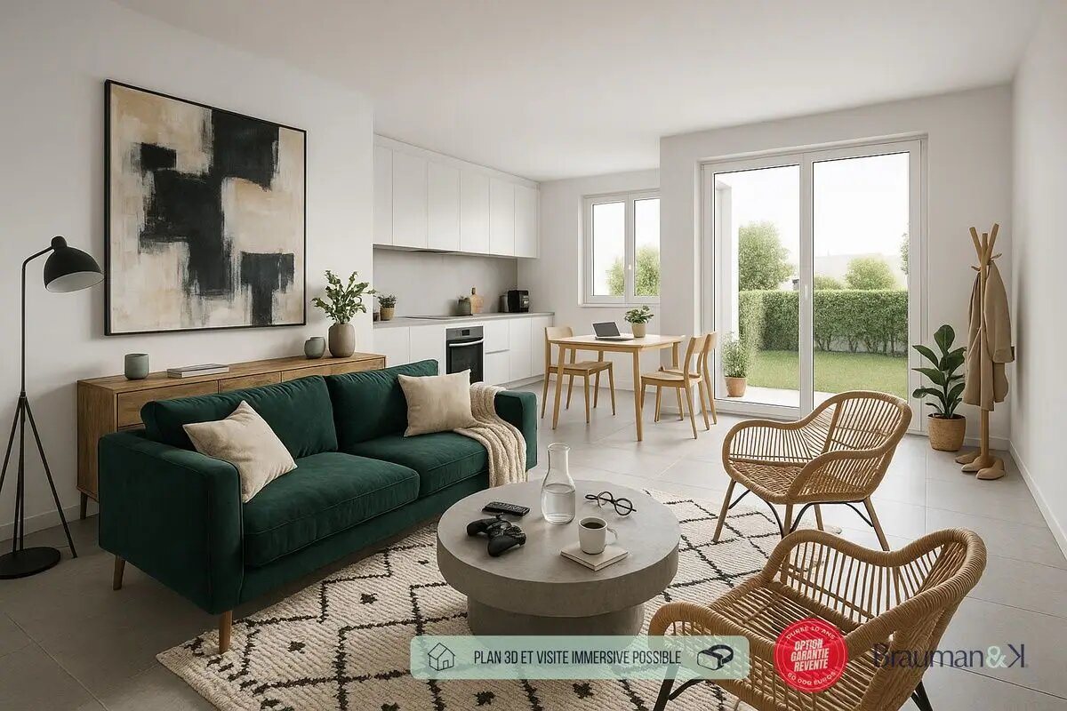 Appartement à vendre, 75m², Le Coudray-Montceaux