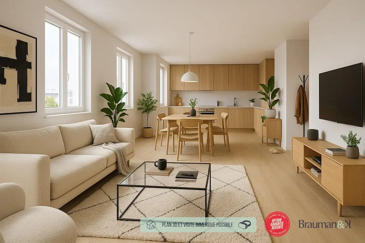 Appartement à vendre, 83m², Clichy