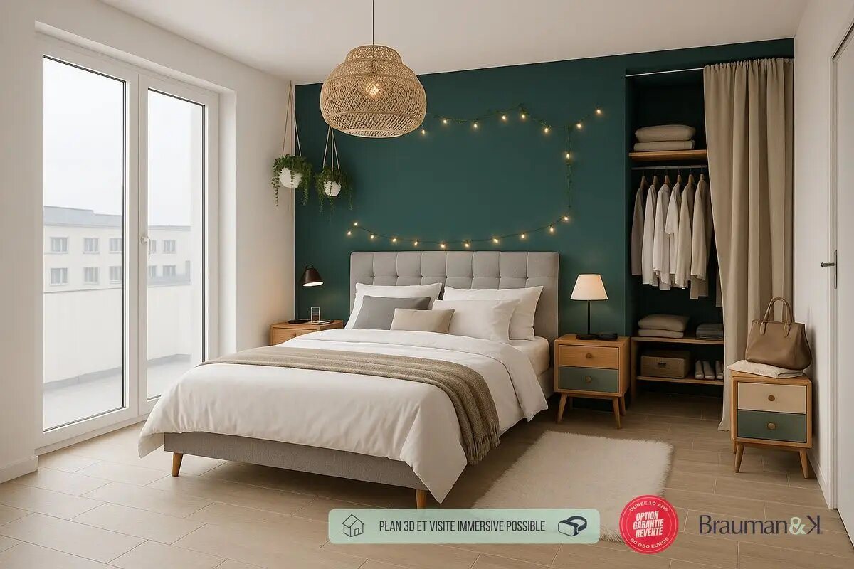 Appartement à vendre, 61m², Bègles