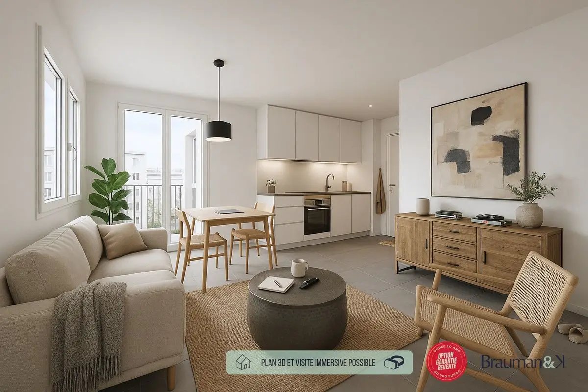 Appartement à vendre, 45m², Levallois-Perret
