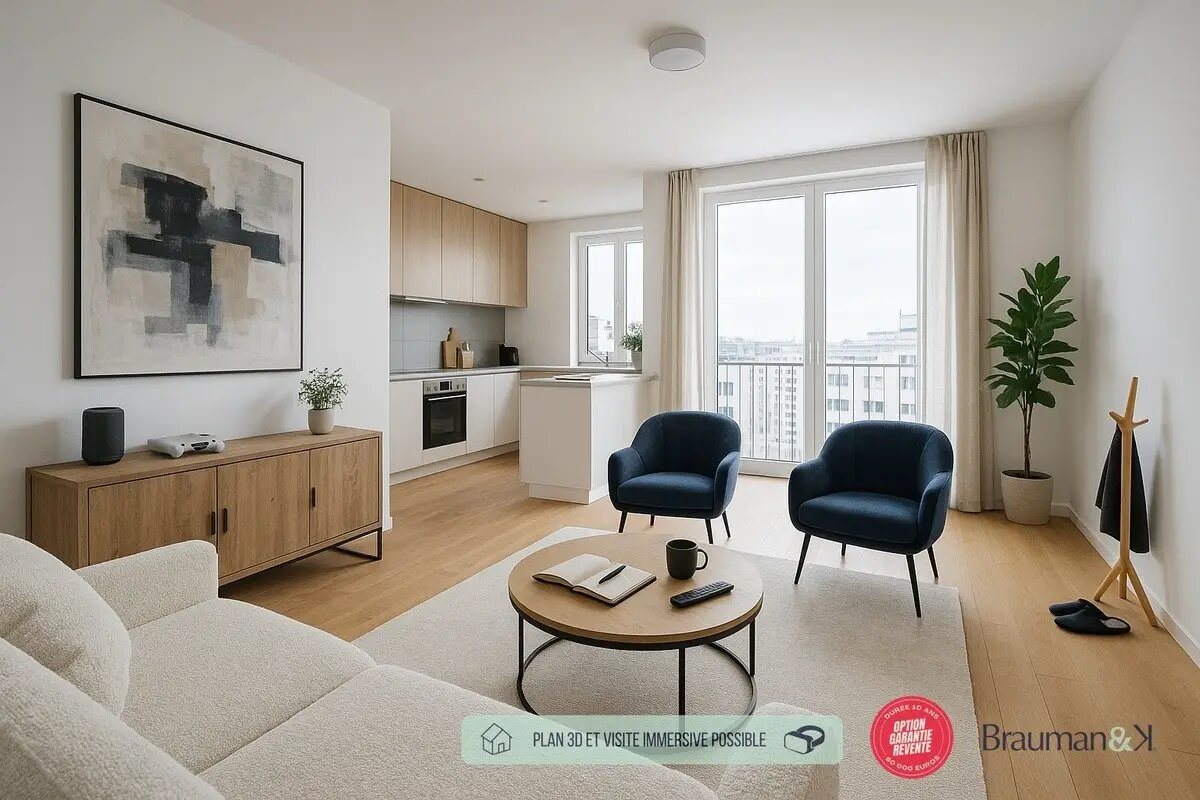Appartement à vendre, 60m², Saint-Cloud
