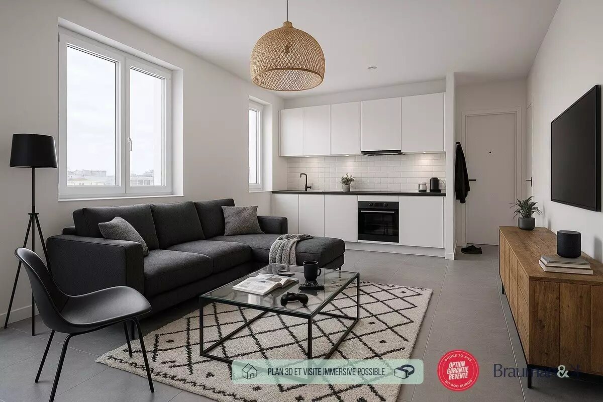 Appartement à vendre, 34m², Cherbourg-Octeville