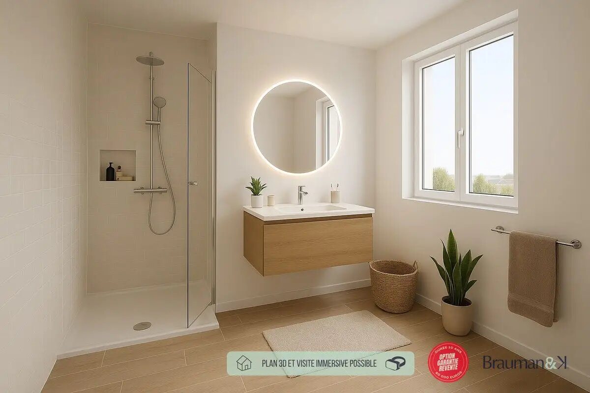 Appartement à vendre, 61m², Pont-l'Evêque