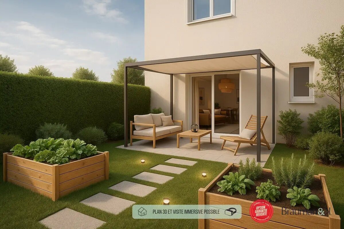 Appartement à vendre, 61m², Pont-l'Evêque