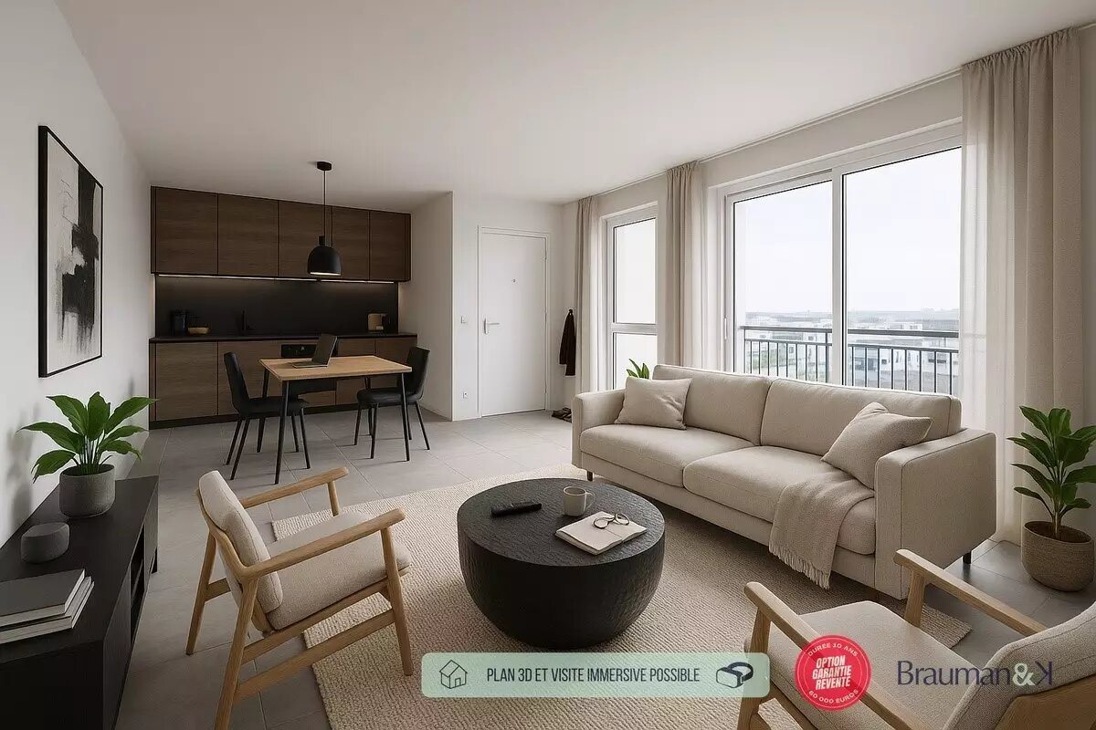 Appartement à vendre, 61m², Villeurbanne
