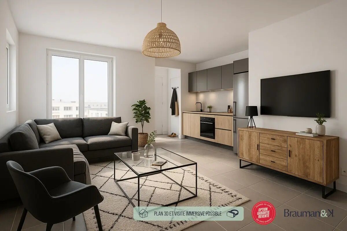 Appartement à vendre, 51m², Noisy-le-Sec