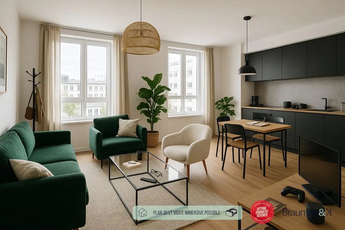Appartement à vendre, 60m², Montreuil