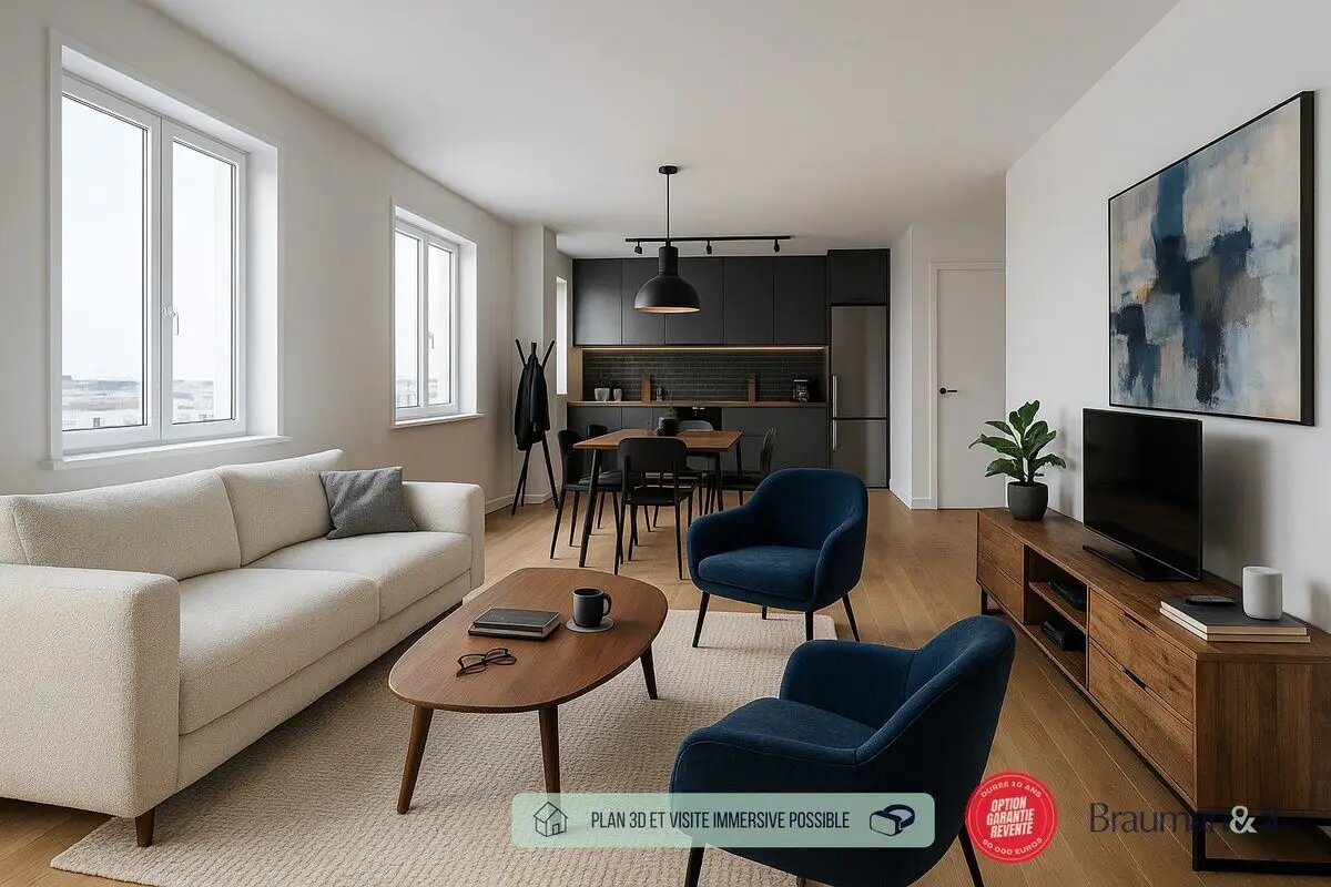 Appartement à vendre, 57m², Montfermeil