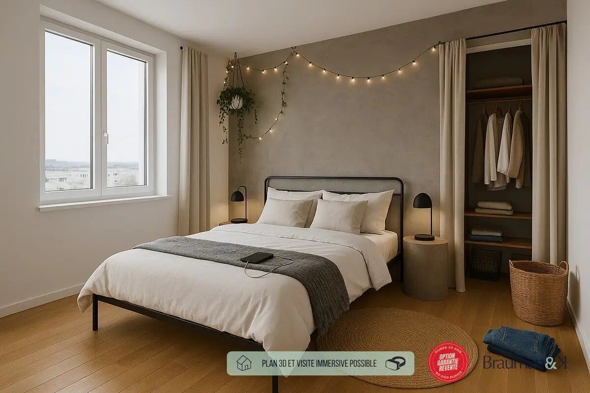 Appartement à vendre, 57m², Montfermeil