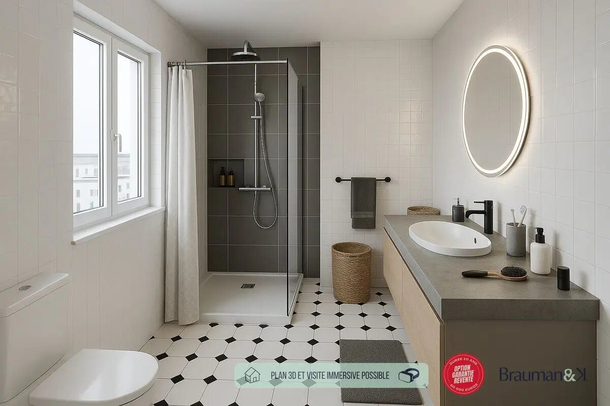 Appartement à vendre, 57m², Montfermeil