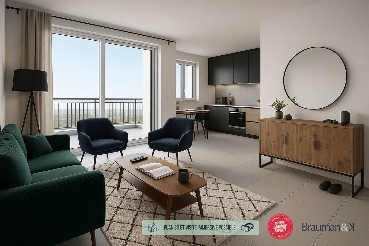 Appartement à vendre, 43m², Angers