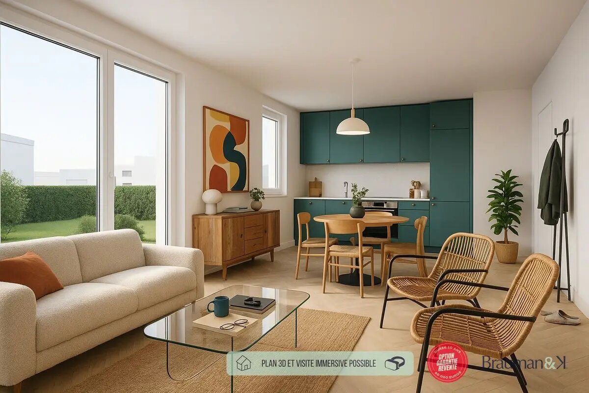 Appartement à vendre, 60m², Saint-Rémy-lès-Chevreuse