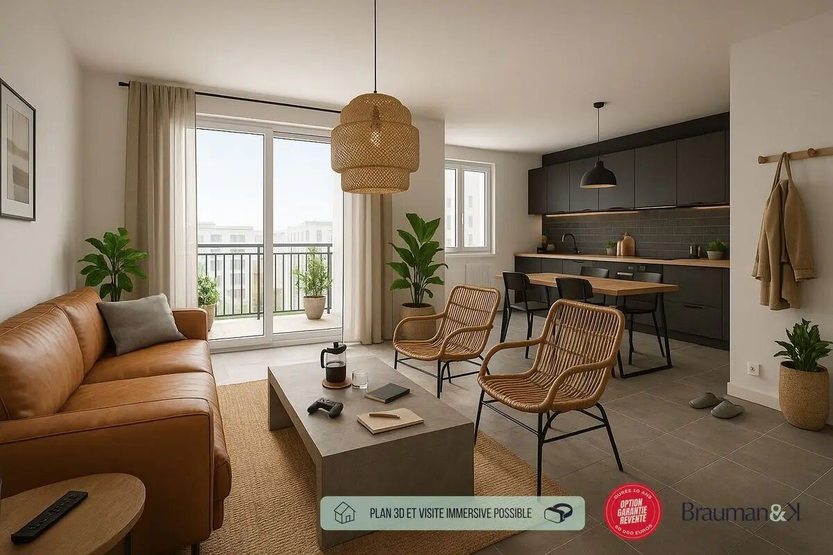 Appartement à vendre, 58m², Nozay