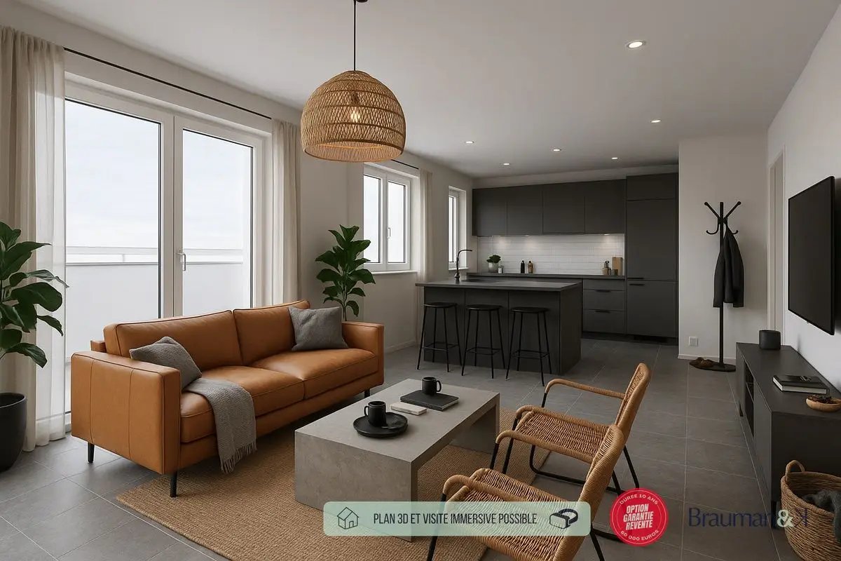 Appartement à vendre, 80m², Courcouronnes