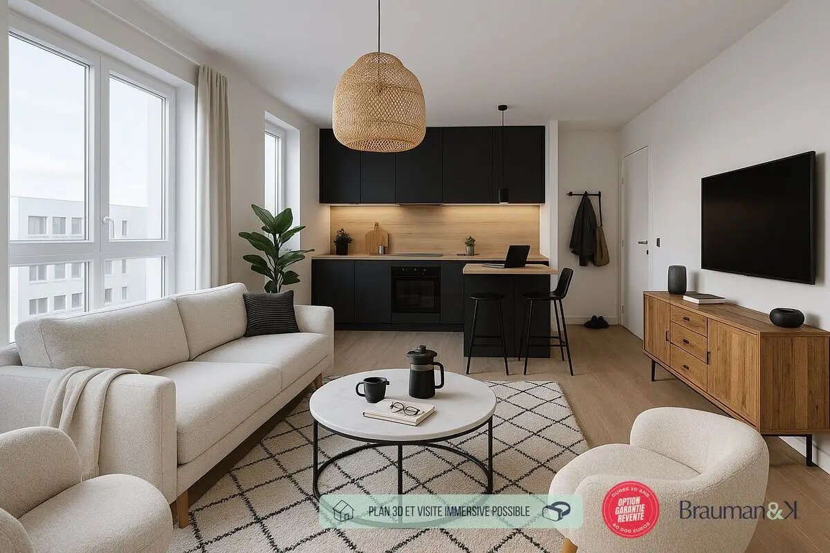 Appartement à vendre, 54m², Lieusaint