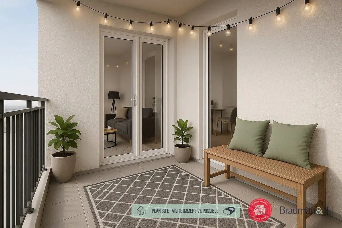 Appartement à vendre, 31m², Luisant