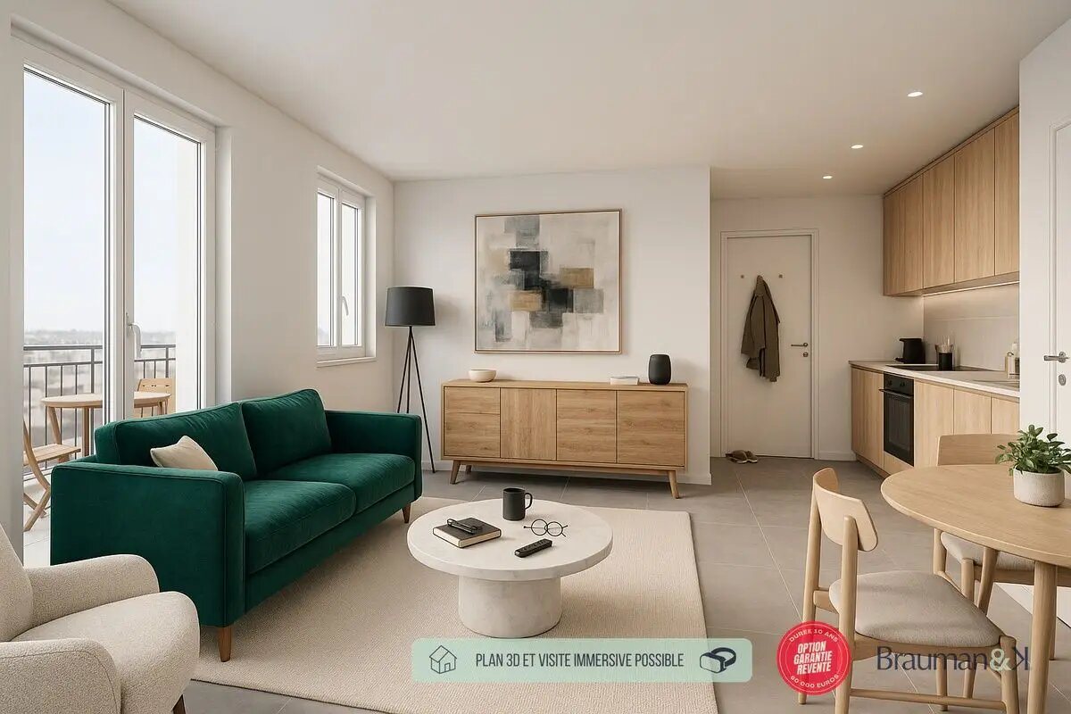 Appartement à vendre, 60m², Montlhéry