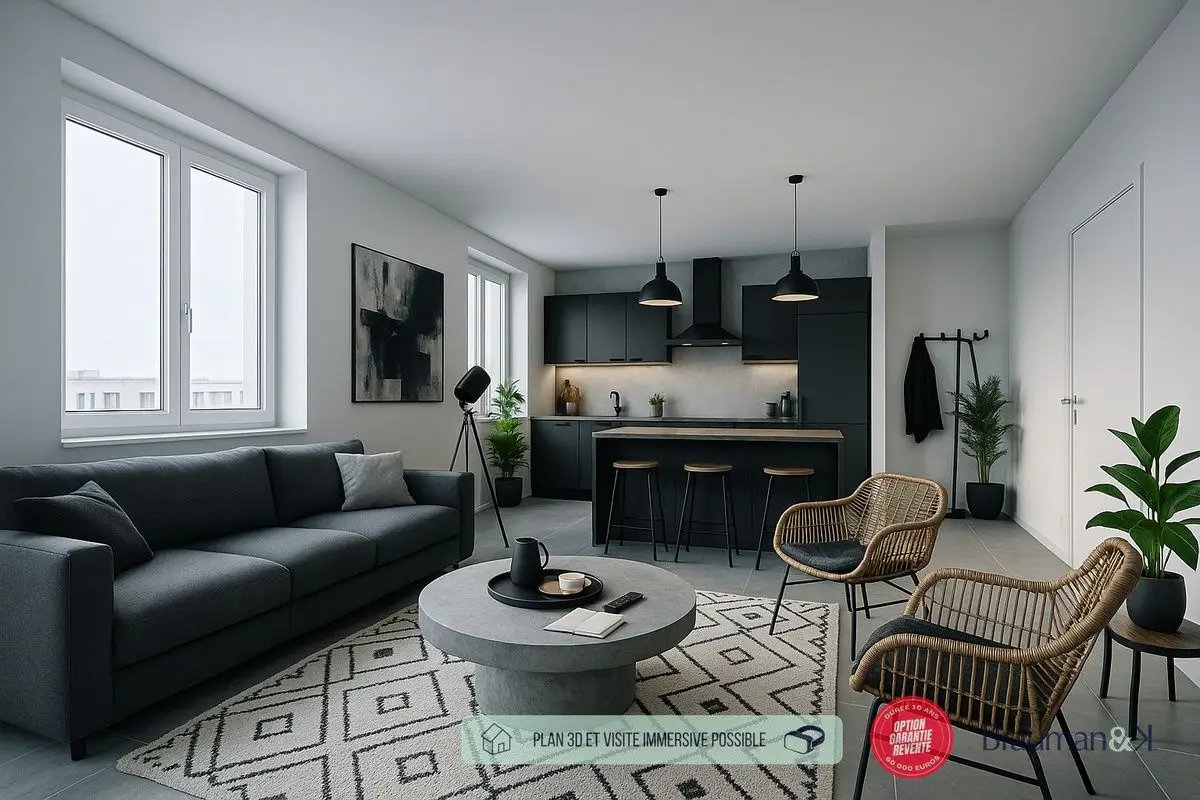 Appartement à vendre, 83m², Clichy