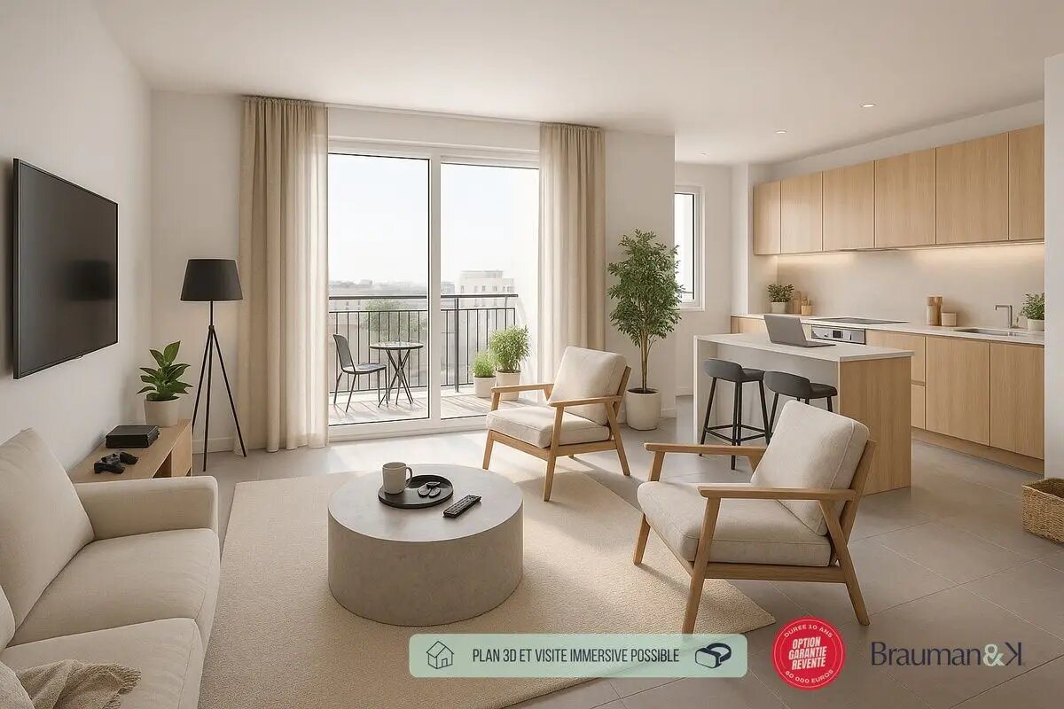 Appartement à vendre, 59m², Mérignac
