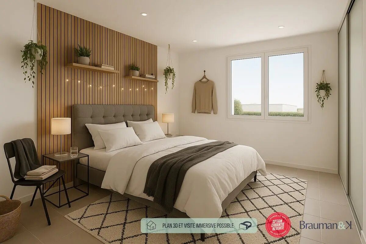 Appartement à vendre, 57m², Mettray
