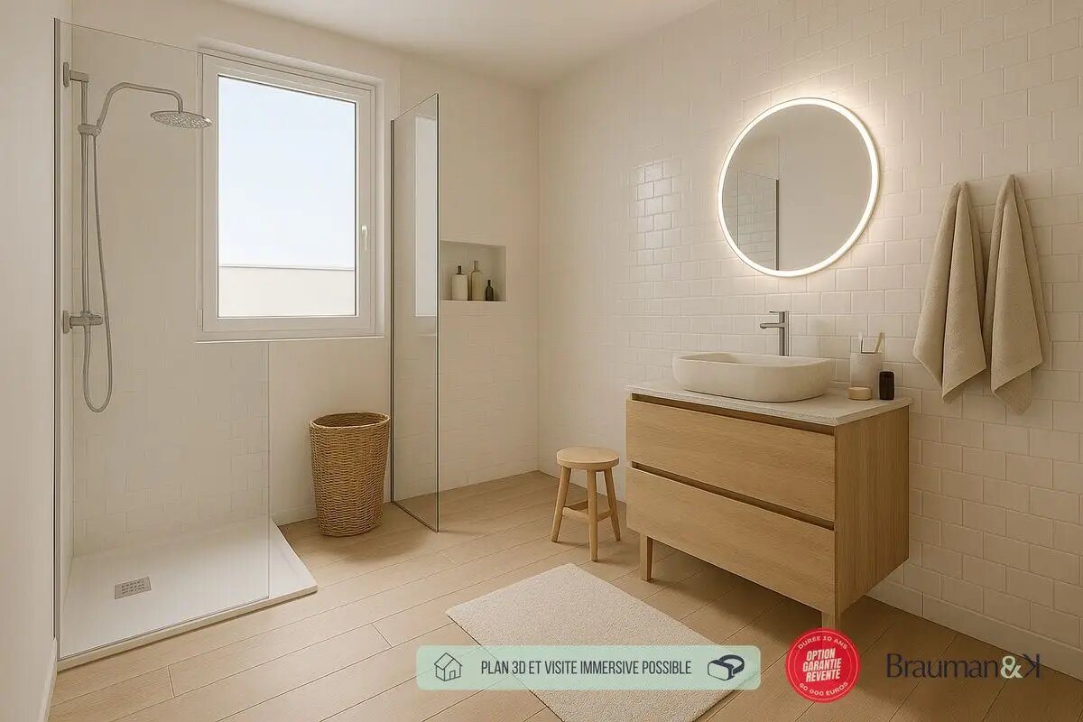 Appartement à vendre, 57m², Mettray