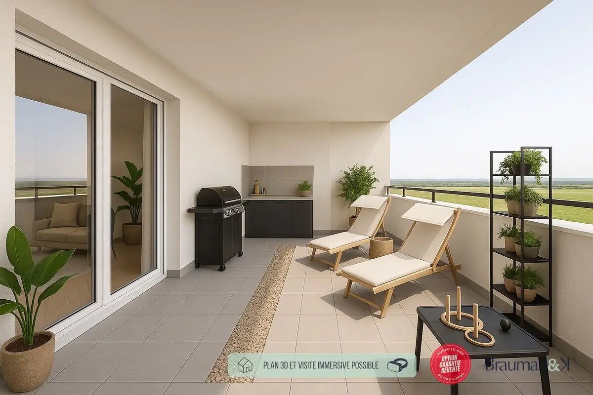 Appartement à vendre, 40m², Luisant
