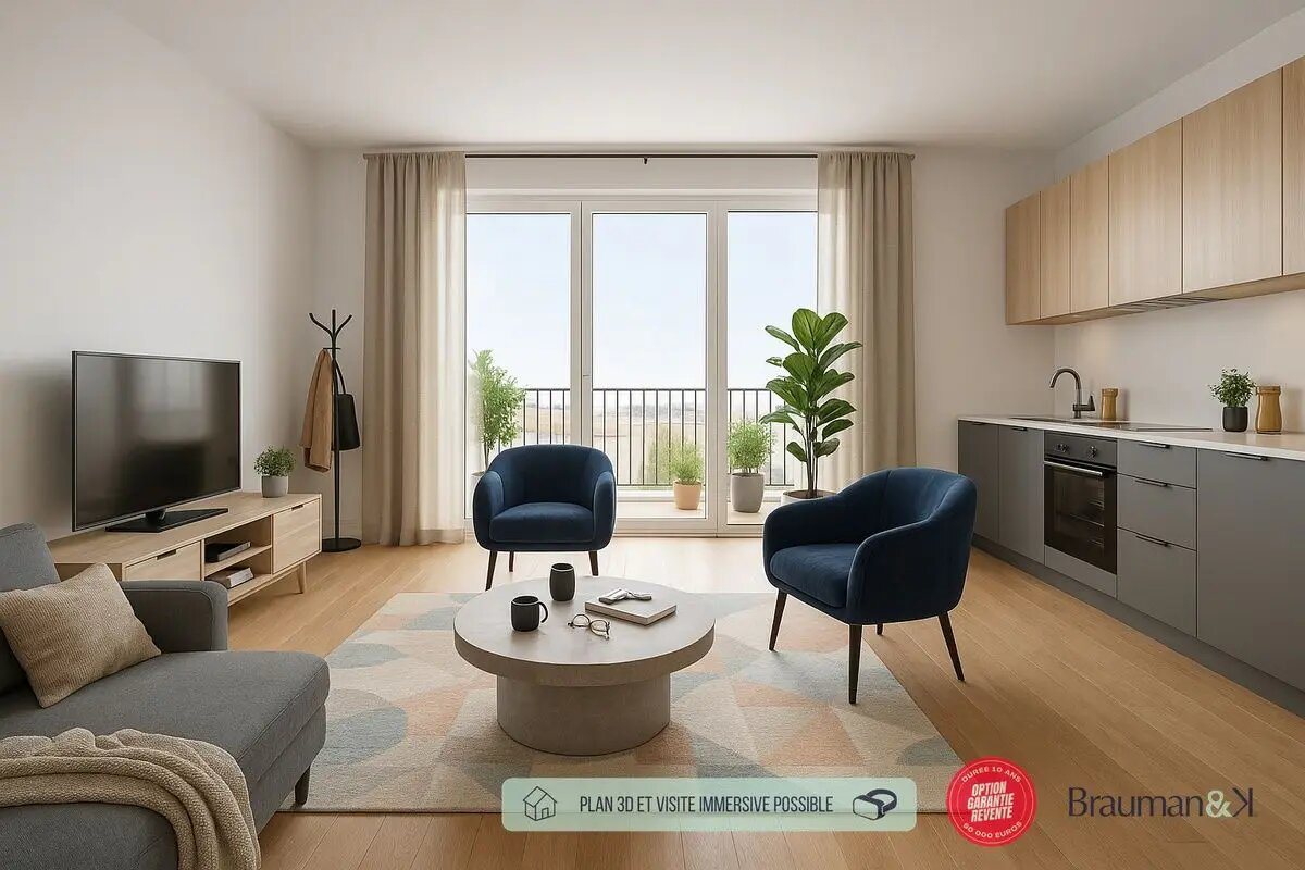 Appartement à vendre, 37m², La Mézière