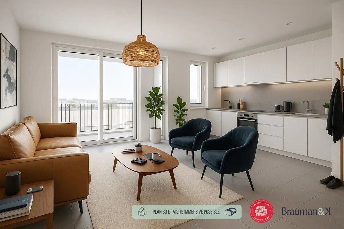 Appartement à vendre, 63m², Massy