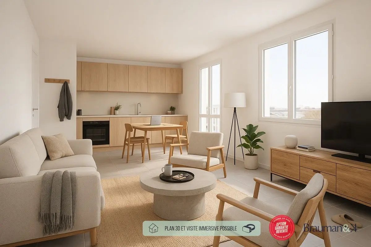 Appartement à vendre, 45m², La Queue-en-Brie