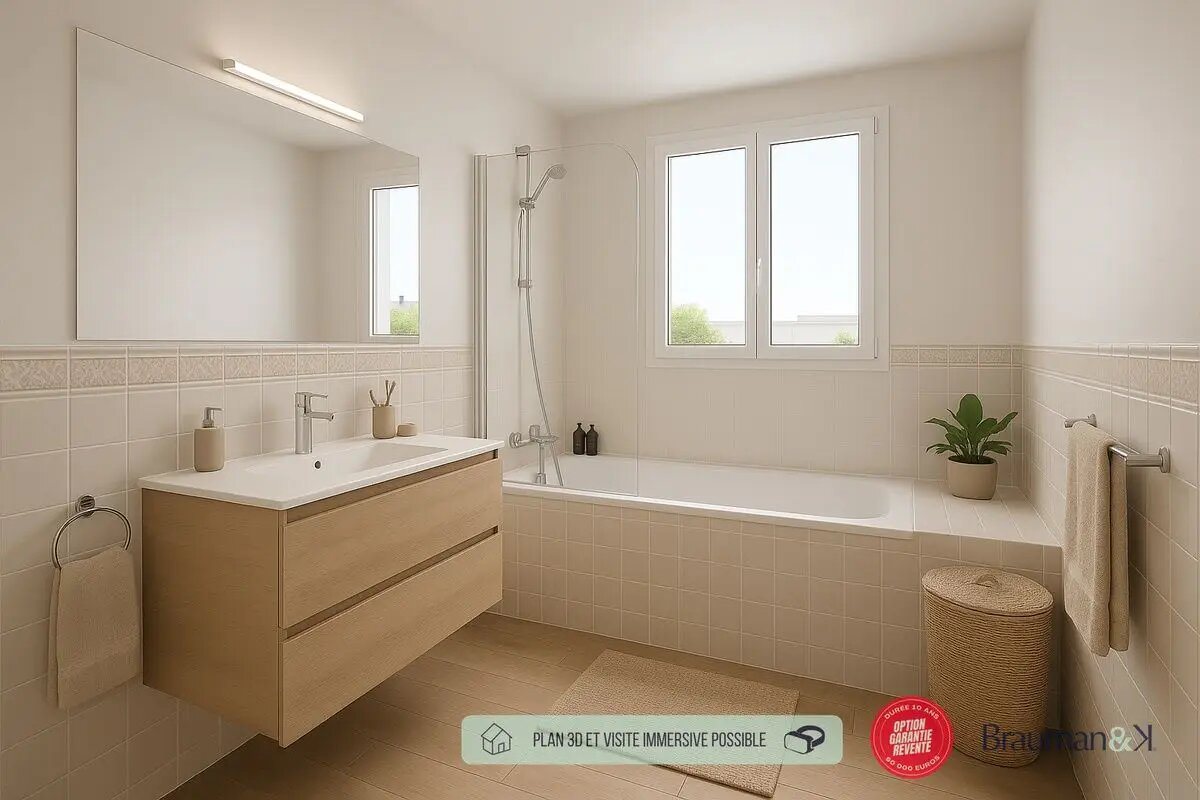 Appartement à vendre, 69m², Mettray