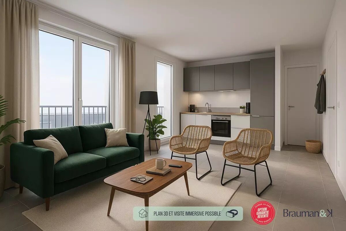Appartement à vendre, 58m², Saran