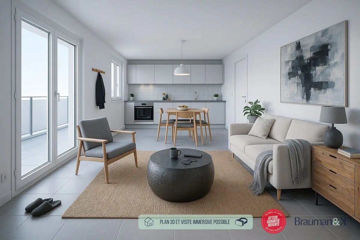 Appartement à vendre, 39m², Longvic