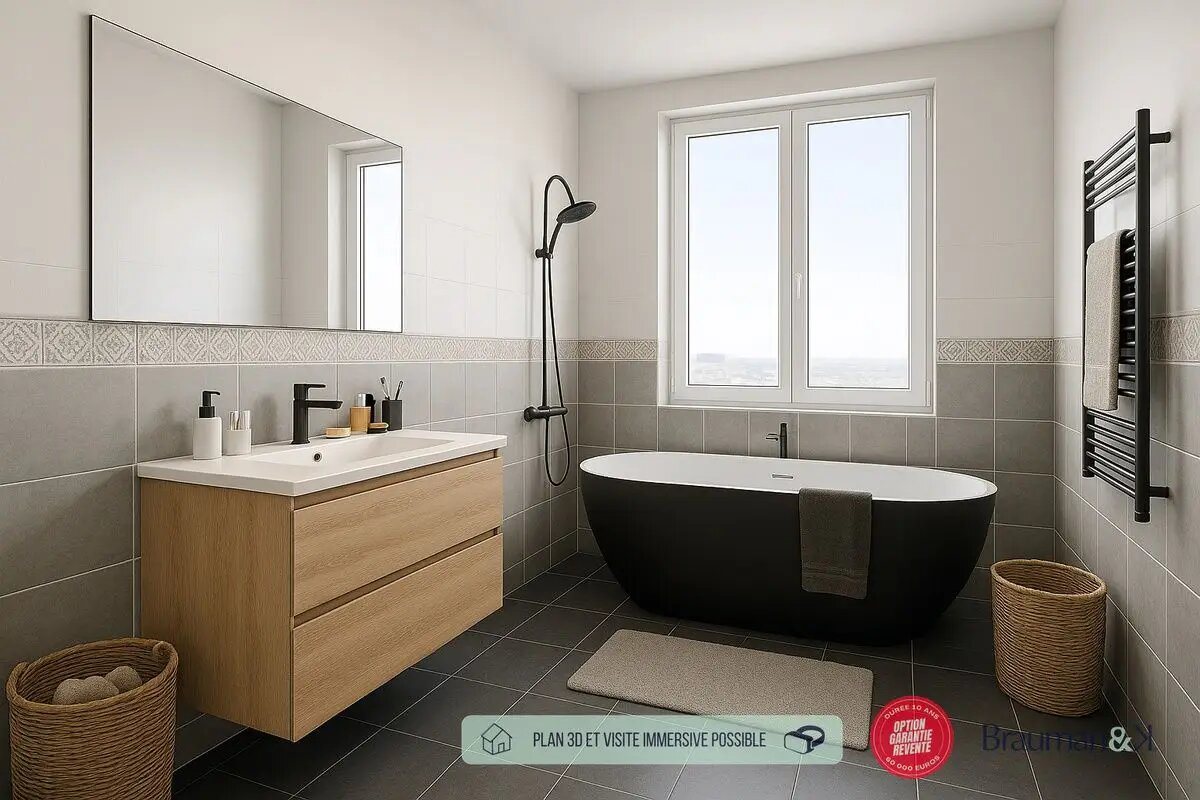 Appartement à vendre, 62m², Villepinte