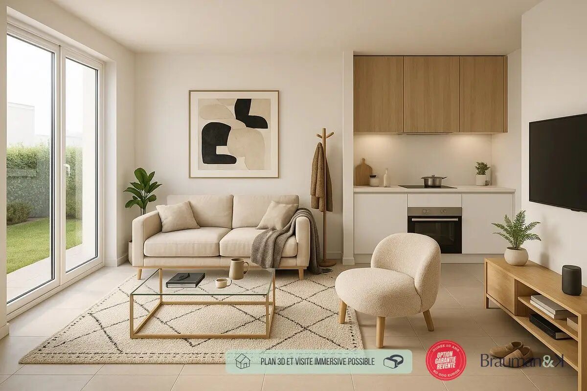 Appartement à vendre, 38m², Montussan