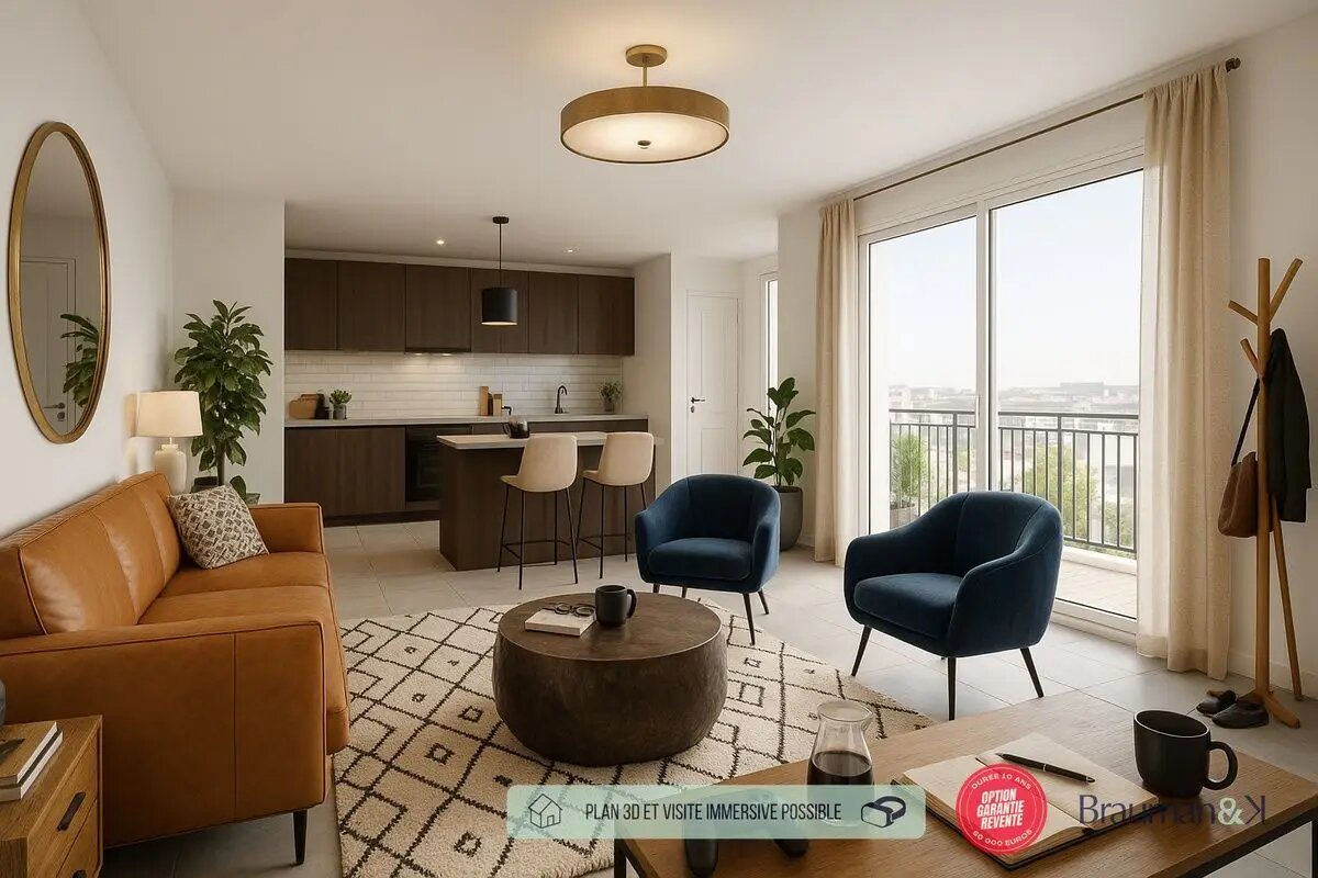 Appartement à vendre, 63m², Nangis