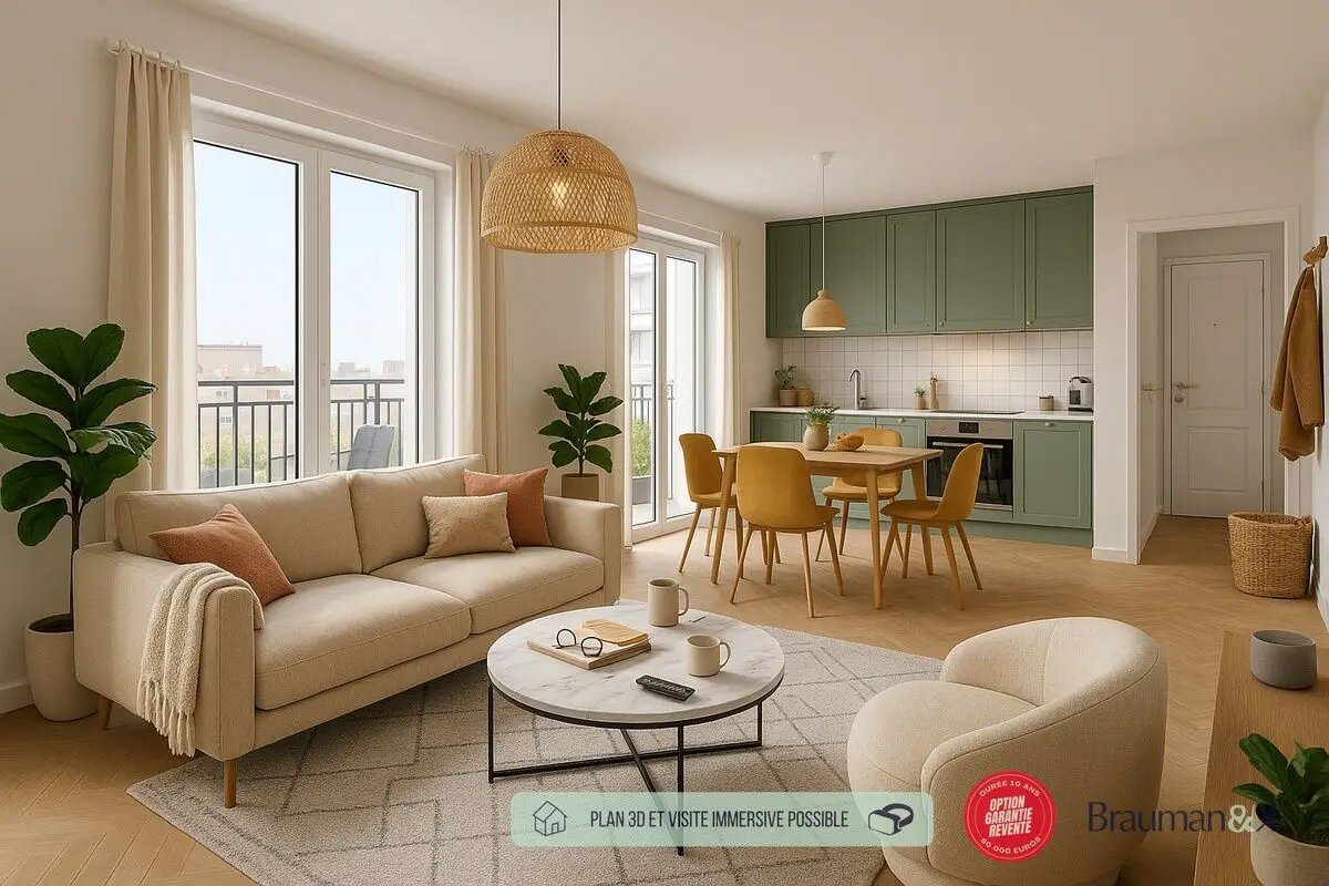 Appartement à vendre, 66m², Montrouge