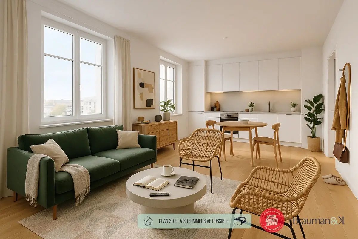 Appartement à vendre, 60m², Bègles
