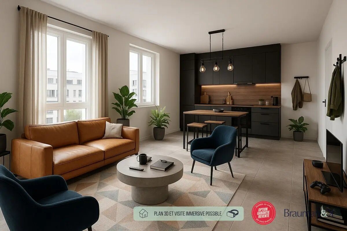 Appartement à vendre, 44m², Fontenay-le-Fleury