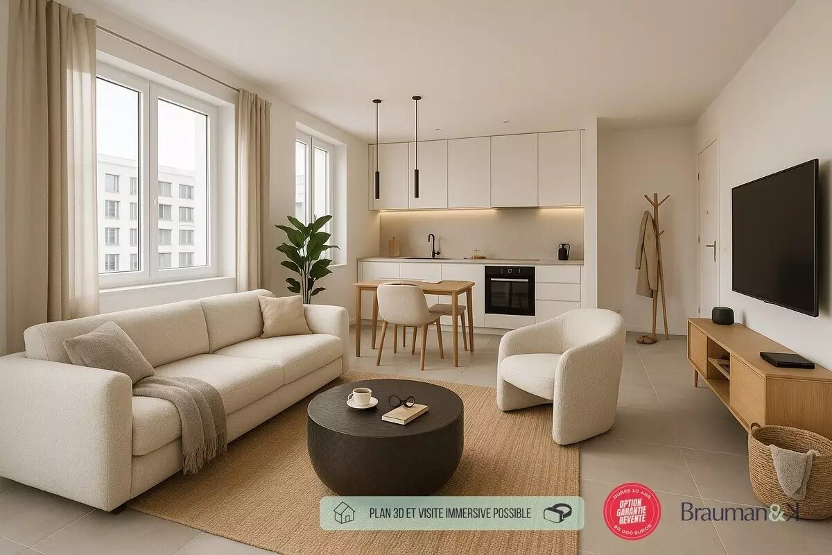 Appartement à vendre, 58m², Saint-Mandé