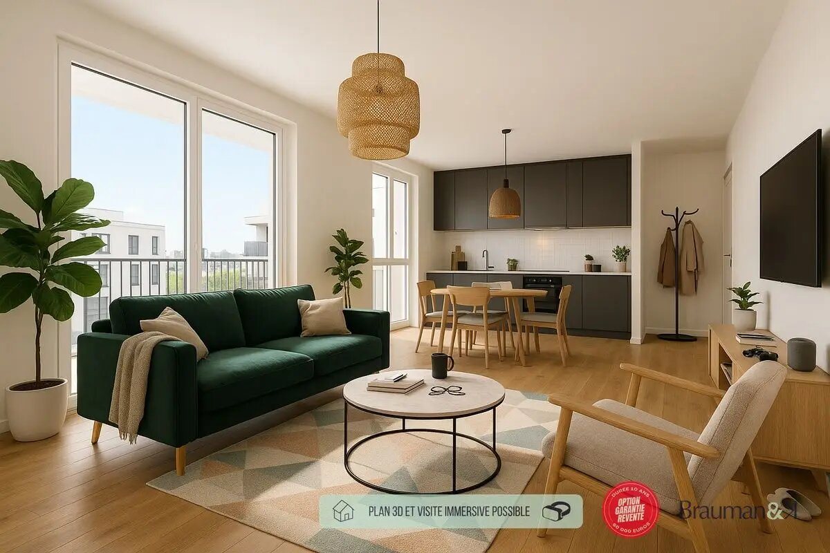 Appartement à vendre, 58m², Beaumont