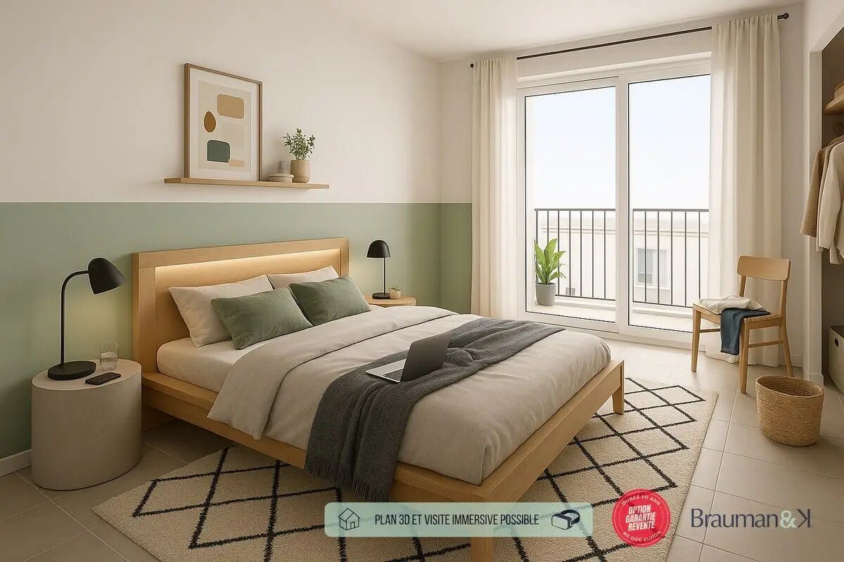 Appartement à vendre, 62m², Mettray